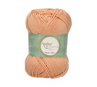 ANCHOR Creativa Fino, Spessore: 4, Presentazione: 50G, Lunghezza: 125M 401 Filati all'Uncinetto