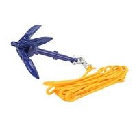 Anchor della Barca, Kit di Ancoraggio di Ancoraggio di di Kayak con Alluminio di Corda Gialla per Pescatori