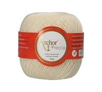 Anchor 4770012-06650 - Filato per uncinetto, 100% cotone, 6650, spessore 12, 163 grammi