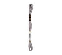 Anchor - Filo per ricamo a sei fili, 8,75 m, colore grigio, luce media, 12 per scatola
