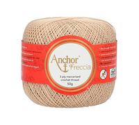 Anchor Freccia 4771020-00286 - Filato per uncinetto, 100% cotone beige