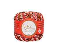 Anchor Freccia 4787012, filato per uncinetto, 100% cotone, multicolore, spessore 12 9449.