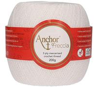 ANCHOR Freccia - gomitolo gr 200 (N. 25 Colore Bianco 7901)