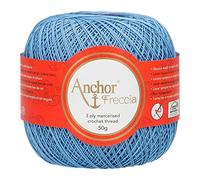 Anchor Filati per Uncinetto, 100% Cotone, 130, Stärke 16, 88 unità