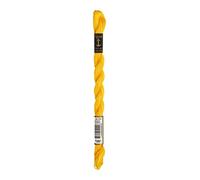 Anchor Perl Filo Spessore 5 4585000 - 00291 dunkelgelb Filo da Ricamo, 100% Cotone, 5 G straengchen