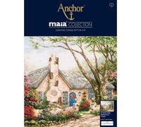 Anchor Set punto croce collezione Maia "Morning Glory Cottage", schemi di conteg