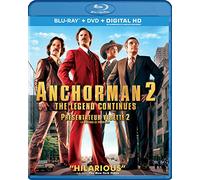 Anchorman 2: The Legend Continues (Blu-ray + DVD + Digital Hd)