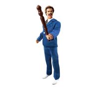 Anchorman 8 " Rétro Stile Action Figure: Battaglia Pronto Ron Rosso Bordeaux