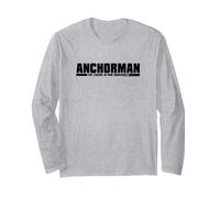Anchorman: The Legend of Ron Burgundy Logo Maglia a Manica