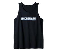 Anchorman: The Legend of Ron Burgundy Metallic Logo Canotta