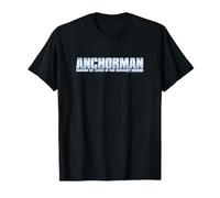 Anchorman: The Legend of Ron Burgundy Metallic Logo Maglietta