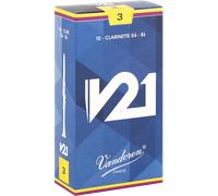 Ancia per Clarinetto Sib / BB Vandoren V21 Tutte Le Forze - Scatola Di 10 Ance