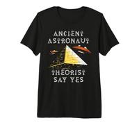 Ancient Astronaut Theorist Say Yes Maglietta Premium