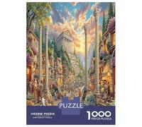 Ancient City Scene 1000 Pezzi Ancient Roman Ruins Puzzle Giocattoli Puzzle Giochi Decorazione Della Famiglia Per Adulti E Ragazzi Regalo Giocattolo 70x50cm/1000pcs