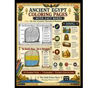 Ancient Egypt Homeschool Workbook: History Activities for Kids Ages 9-14: Nile River, Pharaohs, Pyramids, Mummies, Hieroglyphics & Ancient Egyptian Culture