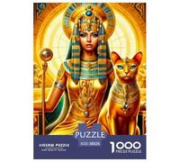Ancient Egypt Puzzle 1000 Pezzi - Momento Zen Serale, Stimolo Mentale, Poster E Confezione Inclusi - 38x26cm/1000pcs