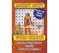 Ancient Egypt Word Search Puzzle Book: Discover Pharaohs, Pyramids, and History Through Word Searches