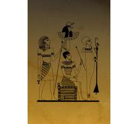 Ancient Egyptian Notebook: Vintage Aesthetic Journal and Writing Diary: Pharaoh Art Soft Cover Notebook for Notes, Journaling, and Sketching