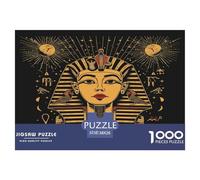 Ancient Egyptian Puzzle Giochi Educativo 1000 Elementi Classici Pharaoh Totem Puzzle Decorazione Perfetta Giochi-rompicapo Per Adulti E Ragazzi 38x26cm/1000pcs