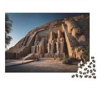 Ancient Egyptian Statues Colourful Abu Simbel 1000 Pieces Jigsaw for Adults The Impossible Challenge Brain Development 70x50cm/1000pcs