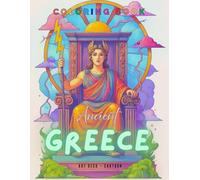 Ancient Greece Art Deco: Cartoon Coloring Book