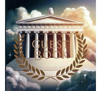 Ancient Greece Party Guest Book: Greek Mythology Temple Theme With Gift Tracker & Photo Album for Lasting Memory Keepsake for Birthdays and Costume Events