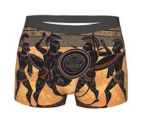 Ancient Greece Wor Morbidi Biancheria Intima per Uomo Mutande Uomo Boxer Confortevole E Sportivi Slips Intimo XL