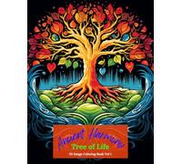 Ancient Harmony: Tree of Life coloring Book Vol 1