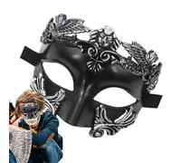 Ancient Masquerade - Copertura in stile egiziano greco romana, classica maschera da festa di Halloween, robusto accessorio per cosplay decorativo | Copertina di ruolo di carnivale per uomini, fes