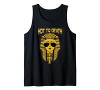 Ancient Pharaoh Egyptian Hot To Death Sunglass Winged Ankh Canotta
