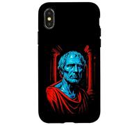 Ancient Philosopher Bust Stoic Roman Greek Wisdom Custodia per iPhone X/XS