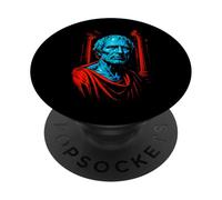 Ancient Philosopher Bust Stoic Roman Greek Wisdom PopSockets PopGrip Adesivo