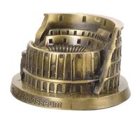 Ancient Roma Architecture Figurine Metal Colosseum Desktop Architecture