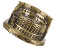 Ancient Roma Architecture Figurine Metal Colosseum Desktop Architecture