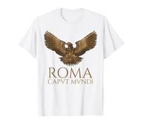 Ancient Roman Steapunk Eagle - Roma Caput Mundi - SPQR Roma Maglietta