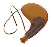Ancient Water Bag - Bota Bota In Pelle PU Vintage Per Viaggi | Dancing Performance Prop Con Design Retrò | Contenitore D'acqua Resistente All'usura Riutilizzabile | Porta 'acqua Tradizionale Per I