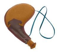 Ancient Water Bag - Dancing Performance Prop, Vintage Leather Bottle | Wear-Resistant Retro Liquid Container, Classic PU Drinking Flask Design, Ideal for Travel Adventures or Daily Use