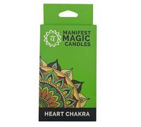 Ancient Wisdom Candele Magiche Manifest (confezione da 12) - Verde - Chakra Cuore