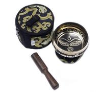 Ancient Wisdom Mini Singing Bowl Gift Set - Black