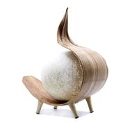 Ancient Wisdom Natural Coconut Lamp-Cioccolato Twist Lampade per Interni, Multicolore, Único