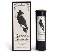 ANCIENT WITCH Raven's Remedy Candela Lavanda Finocchio Profumo 50h Rituale Pace