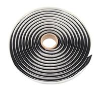 ANCLLO 1 Pezzo di Cordoncino Rotondo in butile Nero 9,5 mm x 4 m per Auto, Camion, fari, finestre, Porte, Parabrezza, Nastro sigillante Impermeabile