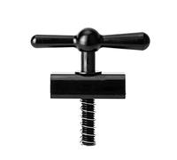 ANCLLO 1 Pz Bicicletta Telaio Serie sterzo Chiave Pieghevole C Fibbia Cerniera Morsetti Adatta per Bici Pieghevole - Nero