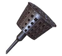 ANCLLO 100PCS Cestini a Rete per fertilizzanti Vasi da Giardino per vivaio Acquario Portatile con Coperchio per Piante nutritive per Bonsai di Orchidee succulente