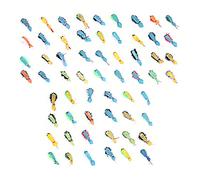 ANCLLO 12 pz Mosche da pesca a Mosca Kit Trota Bass Floating Lure-Style B