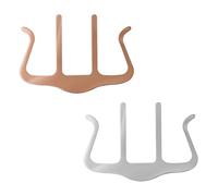 ANCLLO 2 Pezzi Clip per Libri di Musica, Clip per Pagina di Libri di Musica, Clip per Libri Segnalibri, Strumenti Universali in Metallo per Libri di Musica (Oro e Argento)