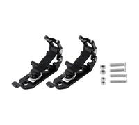 ANCLLO 2 Pezzi Supporto per Pala per Portapacchi da Tetto per Camion, Morsetto di Supporto, Supporto per Pala per Portapacchi da Tetto per Camion, Auto, Barca, Nero