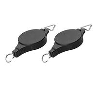 ANCLLO - 2 Puleggia per Piante Retrattile Heavy Duty Easy Reach Puleggia per Piante Cesto per Fiori Appendino per Cestini da Giardino Vasi e Uccelli Alimentatore Appendere