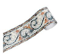 ANCLLO 2 Rotoli Carta da Parati Bordo Trim Autoadesivo Decorazione Per Soggiorno Cucina Bagno 10x500cm #2