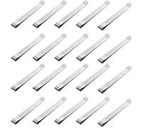 Ancllo - 20 Pezzi clip da cucito in acciaio inox per spillatura e marcatura, 7,6 cm, per Orlatura per Forniture per Progetto di Cucito, Clip per Orlo, Accessori per Quilting